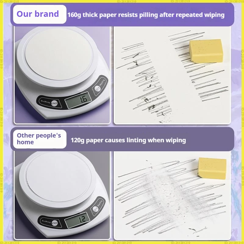 A4 سميكة 8k كراسة الرسم دفتر الرسم المحمولة فارغة خربش علامات اللوحة كتاب المائية ورقة لأطفال المدارس الابتدائية #3