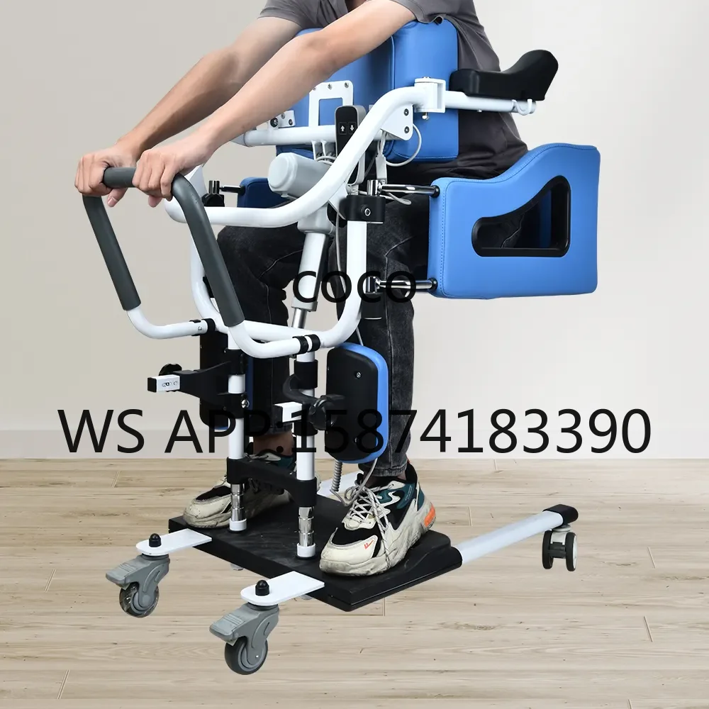 Home Nursing Lift Wheelchair, Electric Height Adjust Rehabilitation Chair for Disabled and Paralytic Patients