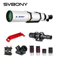 Svbony SV503 102ED Refractor OTA Telescope with SV223 2inch 90-degree Diagonal Mirror for deepsky Astrophotography Astronomy