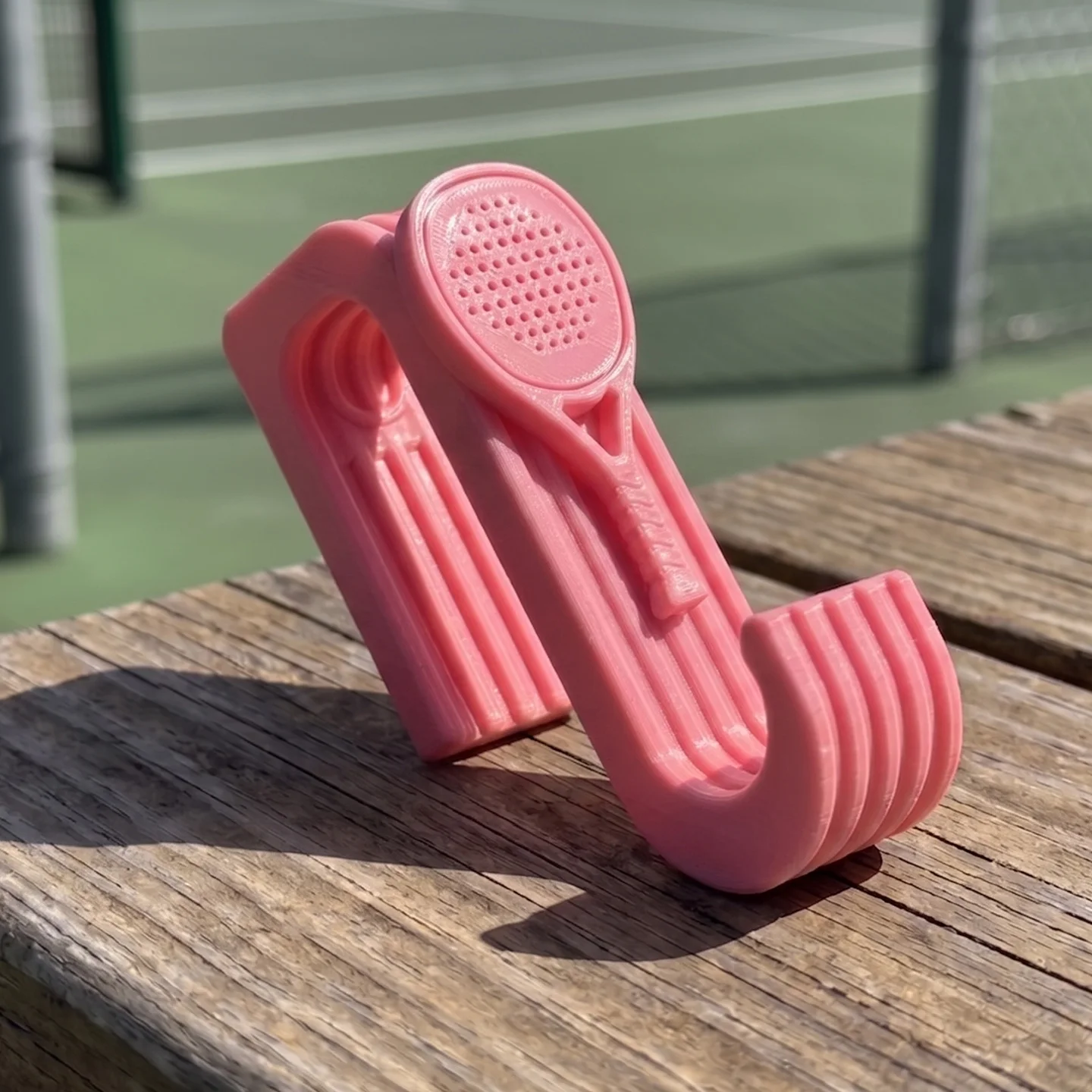 Robuster Tennisplatz-Zaunhaken, Starker Maschendrahtzaun-Taschenhalter für Sportausrüstung, in Mehreren Farben Erhältlich – Detail 16