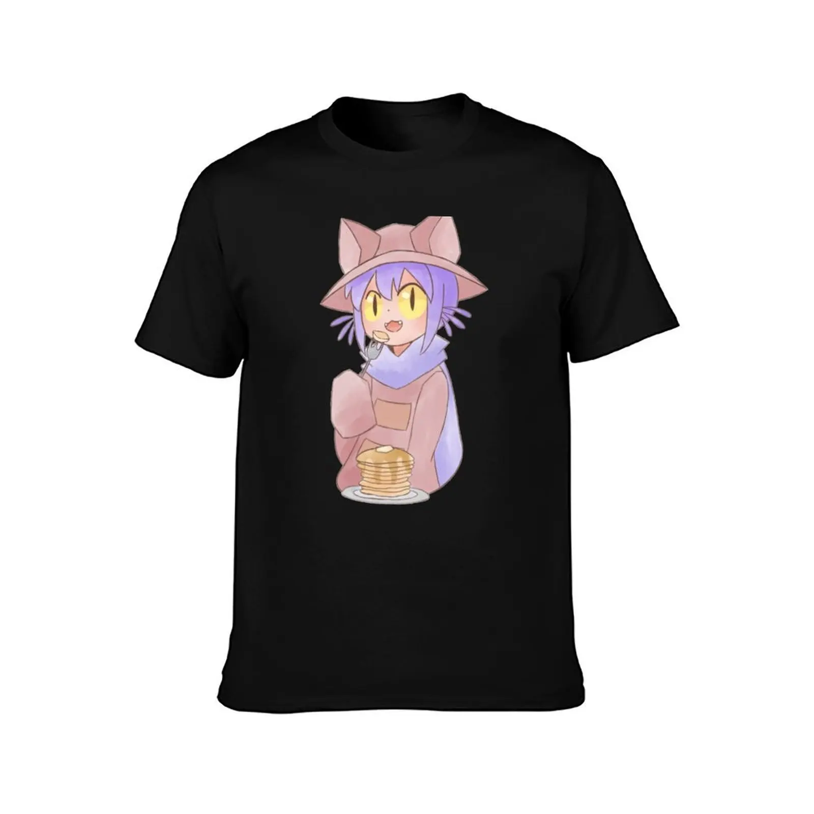 Oneshot Niko Pancakes T-Shirt Abstract Pattern Print Top