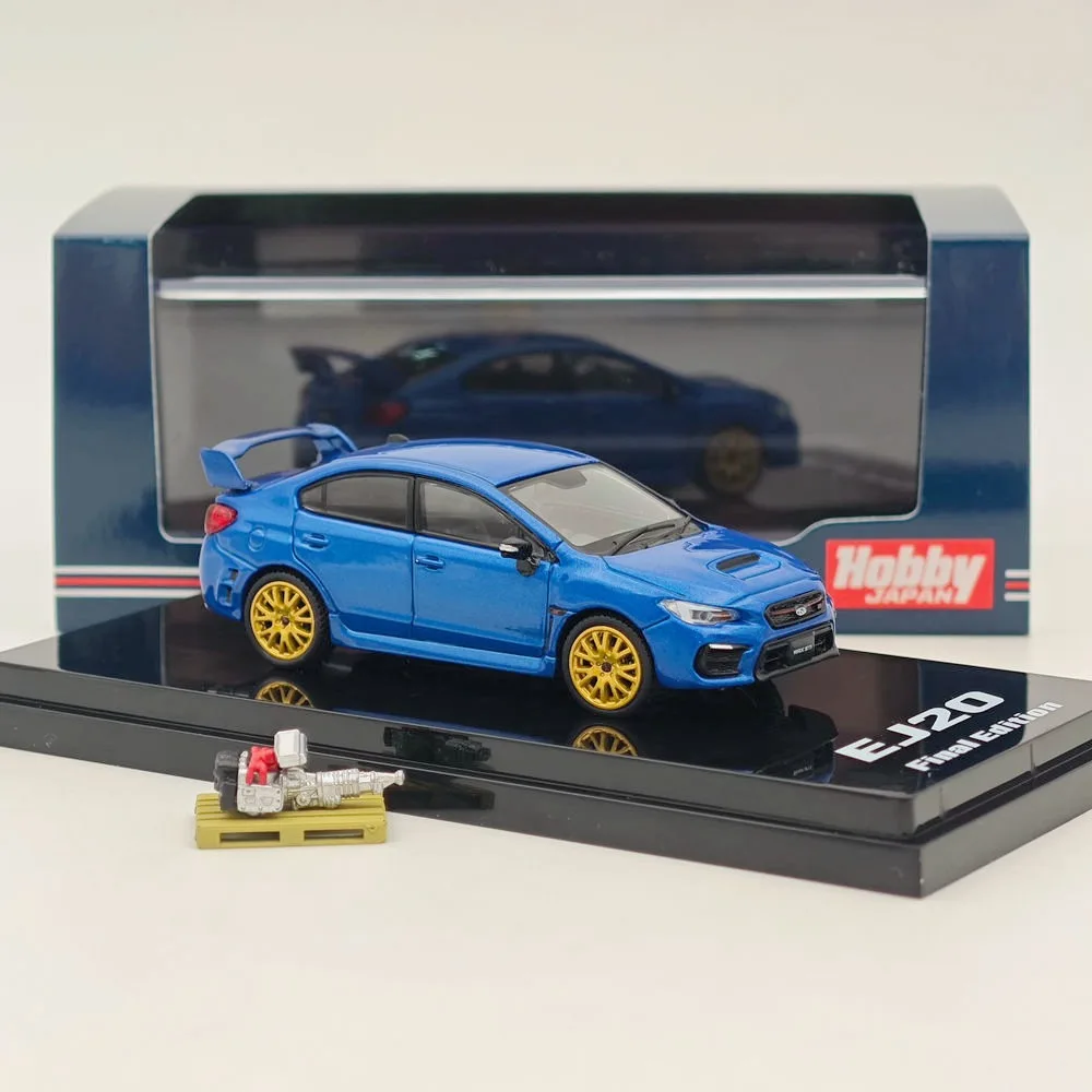 1/64 Scale Subaru Impreza WRX STI EJ20 Alloy Car Model Collection Ornaments