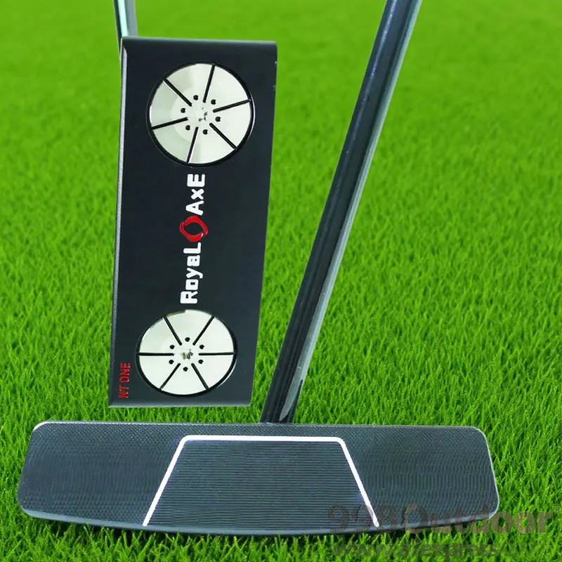 New Golf Clubs High Precision Stability Golf Putter Soft Iron Wide Face Rubber Non Slip Grips Low Center Gravity Golf Putter