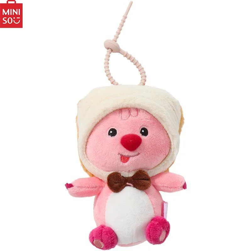 MINISO Loopy baked goods blind box figurine charm Cute Loopy Little Beaver Bag Charm Genuine Stock Inventory loopy blind box