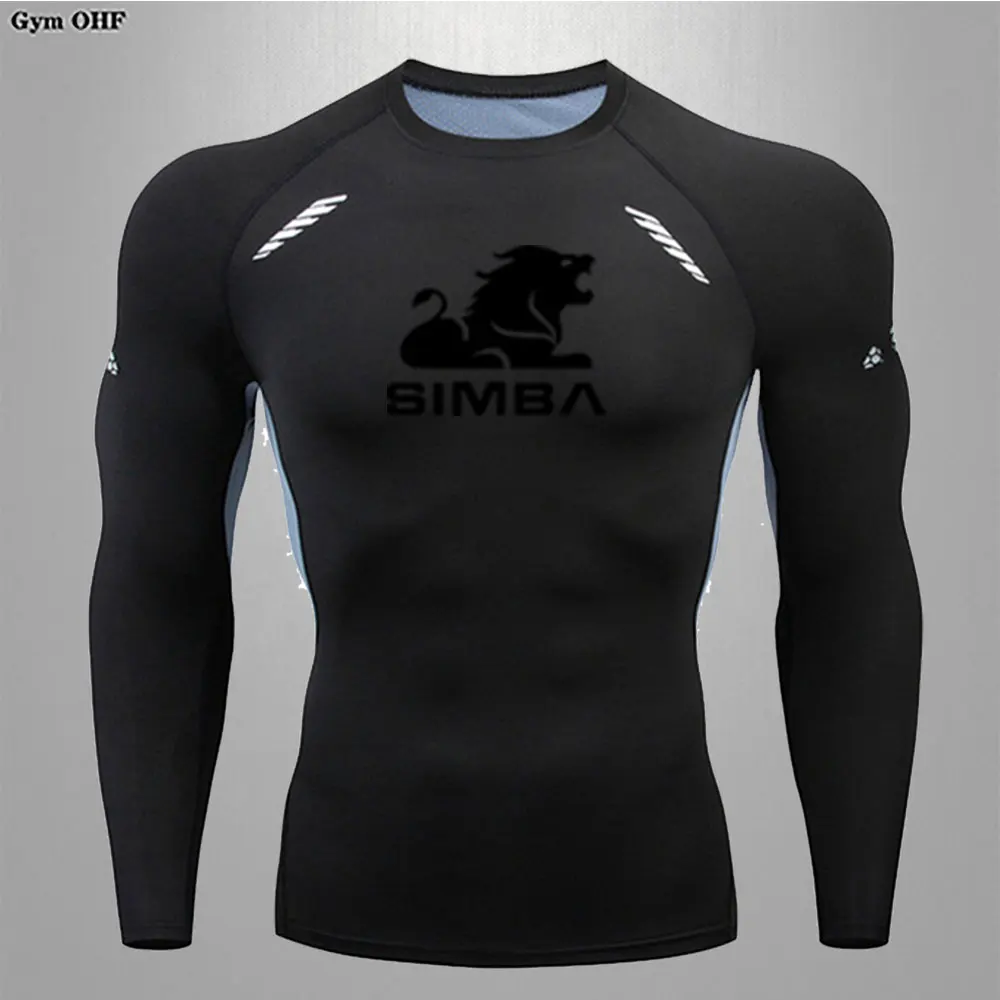 

Gym Fitness Running Training Clothes Men'S T-Shirt Sportswear Rashguard Jiu Jitsu Compression Dry Tight Pants Breathable