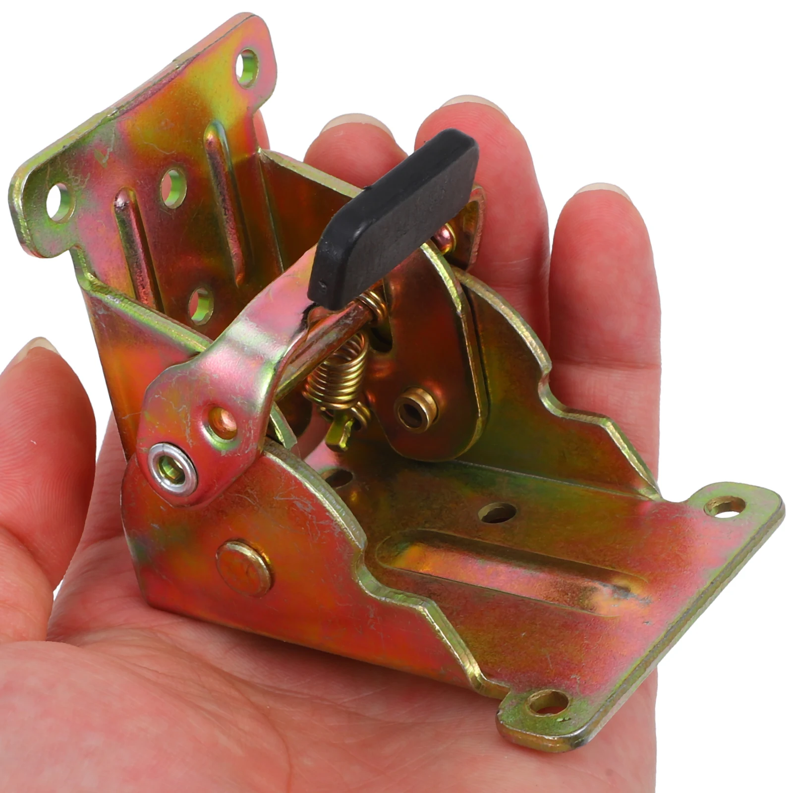 

4pcs Invisible Self-locking Hinges 90 Degree Foldable Table Legs Hidden Hinge Furniture Hardware Accessories Durable Iron