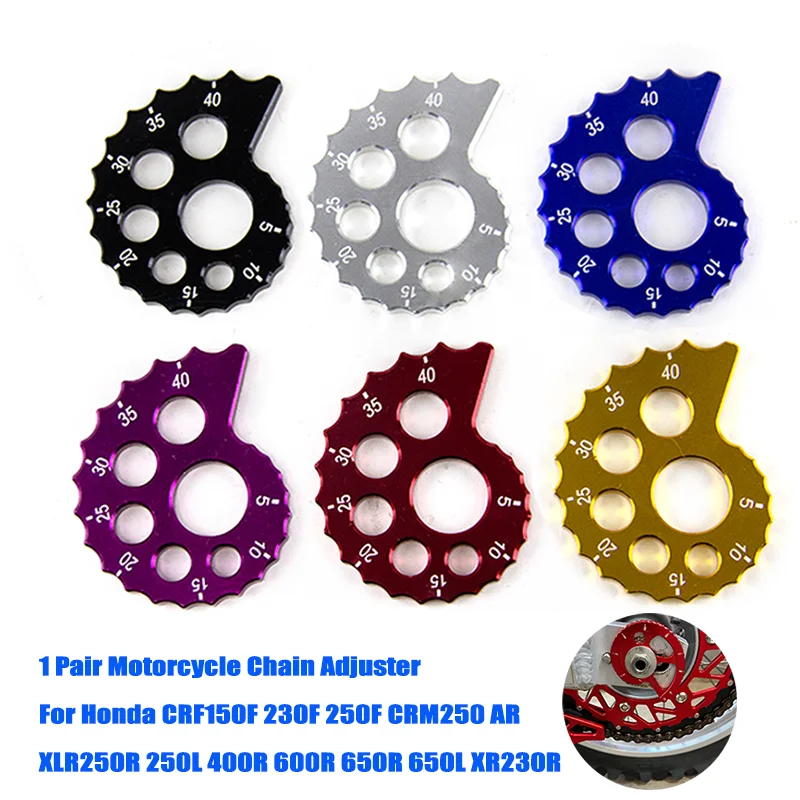Régulateur de chaîne CNC pour moto, accessoires pour Honda CRF150F 230F 250F CRM250AR XLR250R 250L