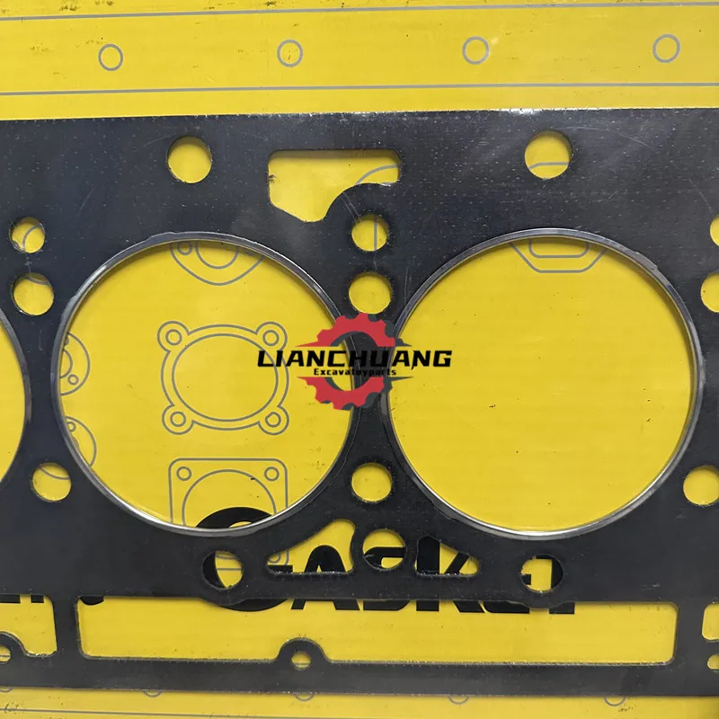 For Caterpillar Cat E330B 330C 330D 336D Cylinder gasket C9/C-9 Engine cylinder bed cylinder pad excavator