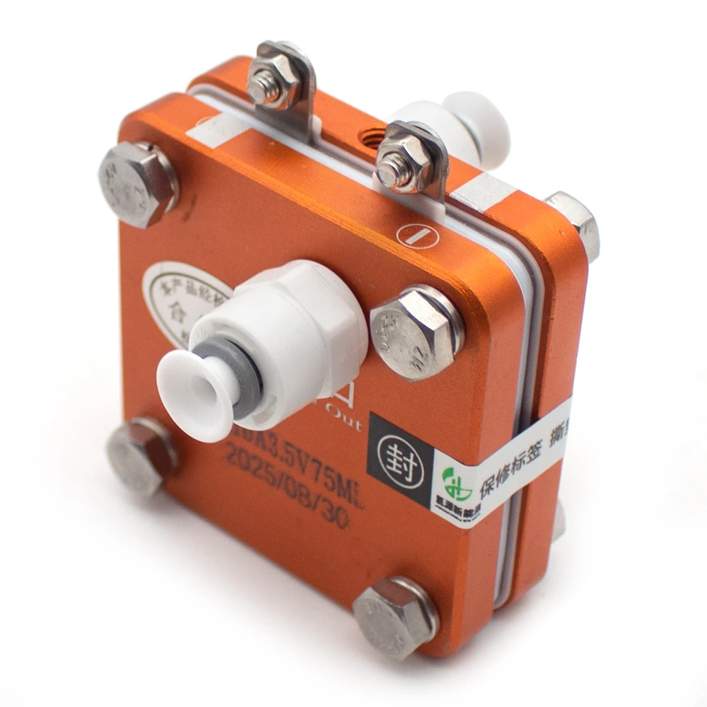 

PEM Electrolyzer - 75mL High-Purity Hydrogen Gas Production via Proton Exchange Membrane Electrode Pure Water Electrolysis