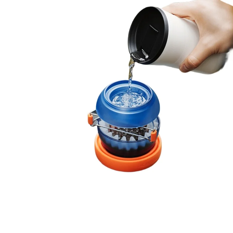 

Bomber Egg Filter Cup Outdoor Hand-brewed Coffee, Hand-brewed Pot Cake Filter Cup Holder