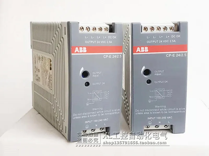 2025 New Original ABB Rail Switch Power Supply CP-E 24/2.5 In Stock 24VDC/2.5A