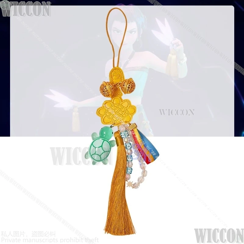 أنيمي شيطان تأثيري زوي الصينية عقدة زي لطيف الدعائم لطيف السلحفاة زوي اسم قلادة جيراي كي الفتيات الدعائم هالوين كوميك كون