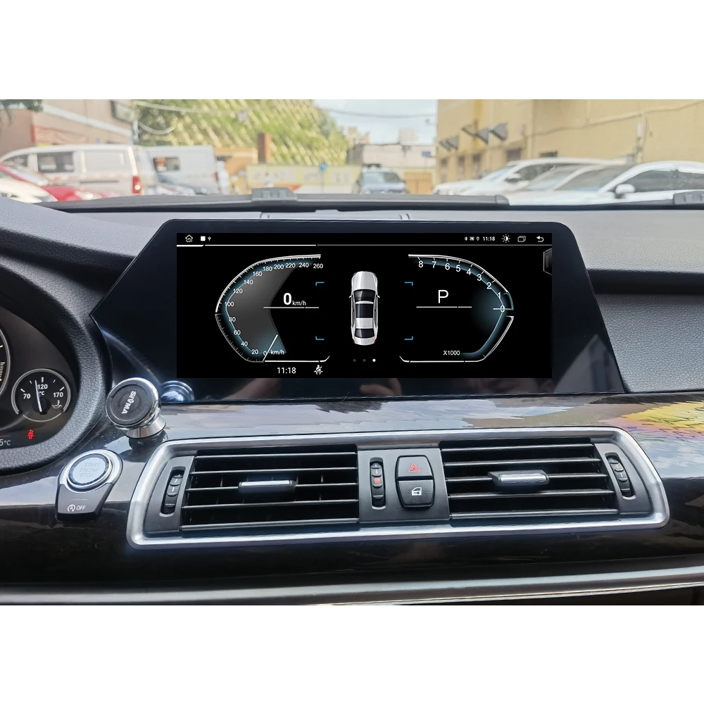 12.3 بوصة سنابدراجون 668 أندرويد 13 مشغل وسائط متعددة لسيارات BMW 5 Series F10 F11 2011-2017 CarPlay Auto WiFi GPS راديو الملاحة #4