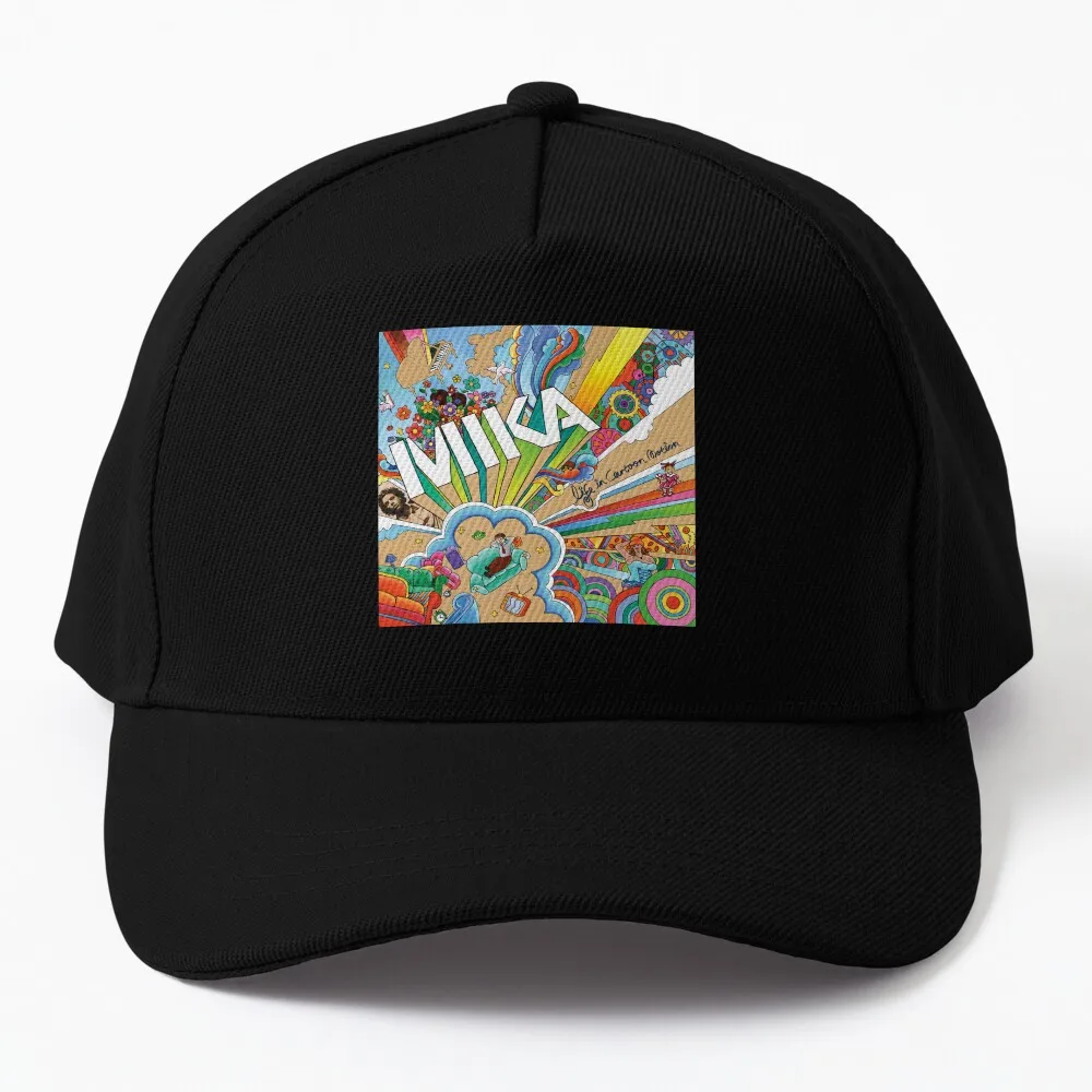 

Mika life in cartoon motion Baseball Cap Streetwear Beach Bag Golf foam party hats Woman Hats Men's