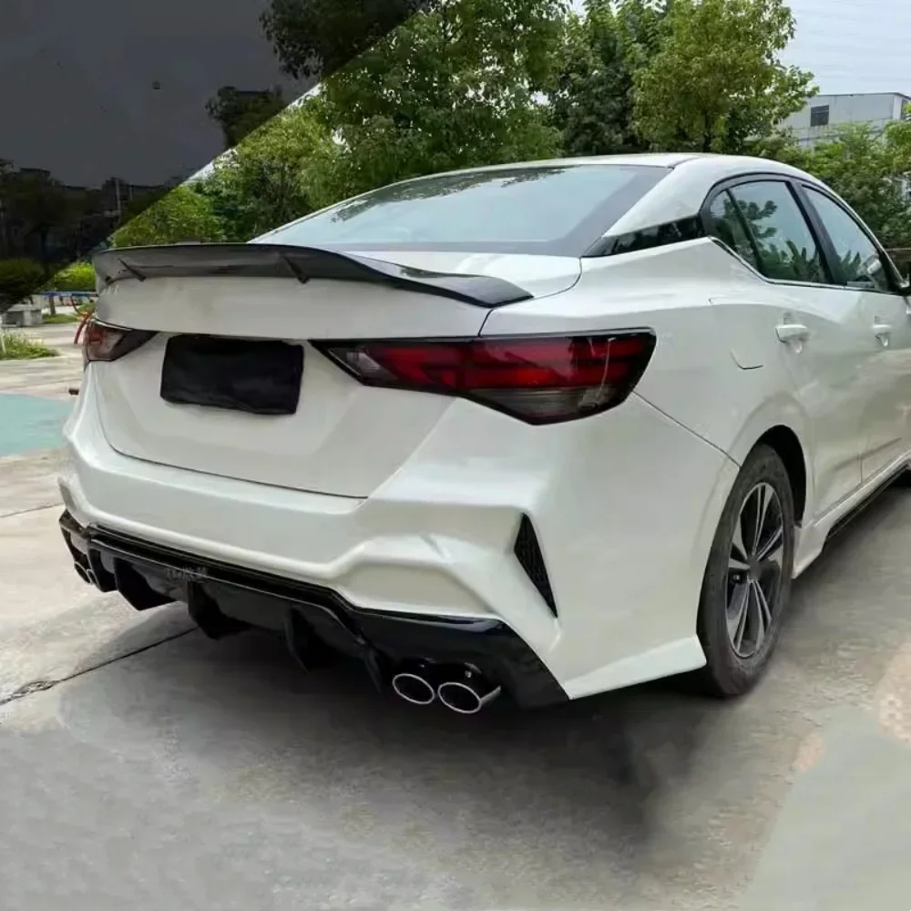 Body kit for Nissan Sylphy 14th 2020-2022 modified GTR Style Surround Front bumper Rear bumper Side skirt Car Accessories