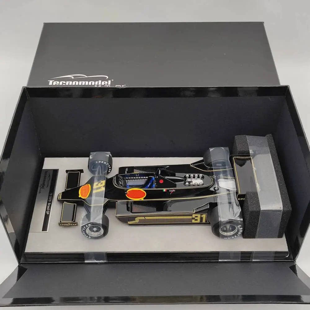 

Tecnomodel 1:18 Mythos Series 79 1979 Brasil GP #31 Hector Rebaque TM18-287C Resin Model Cars Limited Collection