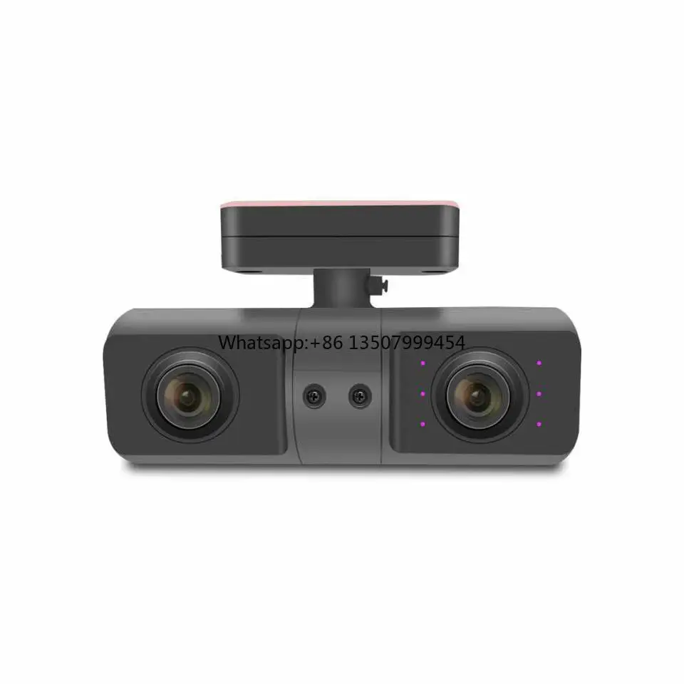 Megapixel AHD Camera Inside Front Rear Camera 2 Lens 1080P Recorder Car DVR Recorders Dash Cam Auto Wide Angle Night Vision