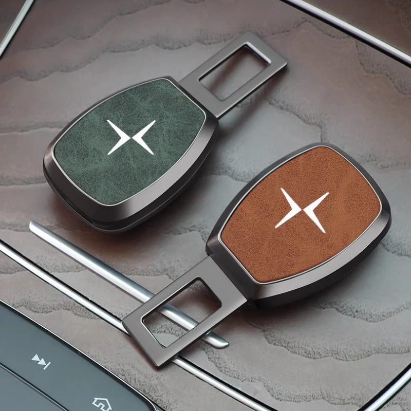 For Polestar 2 Car Seat Belt Extender Plug Bayonet Buckle Car Interior Decoration Protection Supplies Modification Accessories