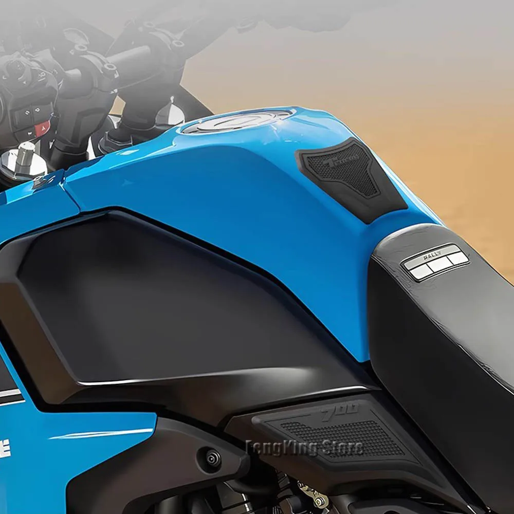 Aksesori Sepeda Motor, Bantalan Tangki Bahan Bakar, Penutup Pelindung, Bantalan Anti Selip Lutut, Stiker Karet untuk Yamaha TENERE 700 2025-