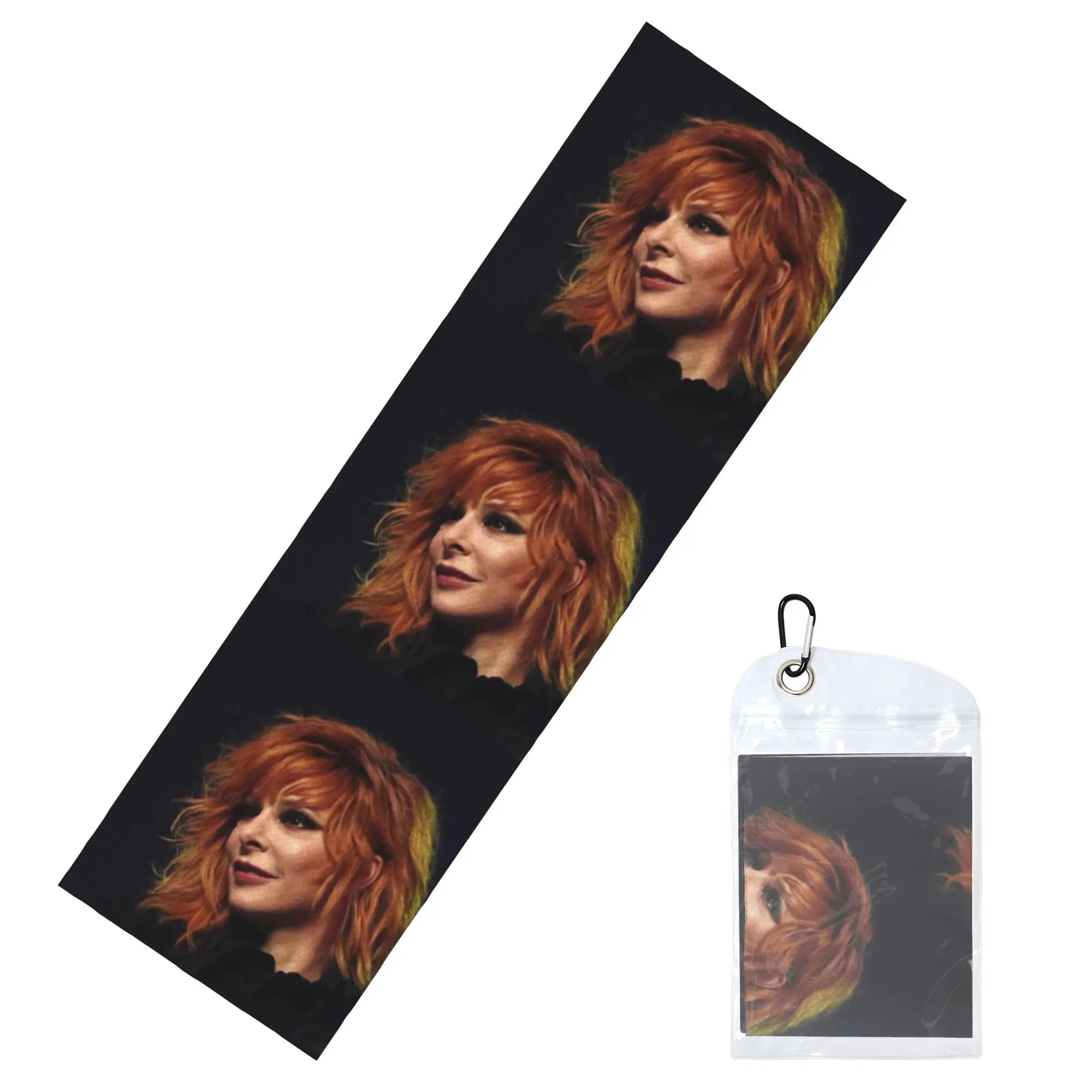 Mylene Farmer Cold Exercise Towel   Super Soft Breathable Instant Cooling Towel Yor Gym Towels