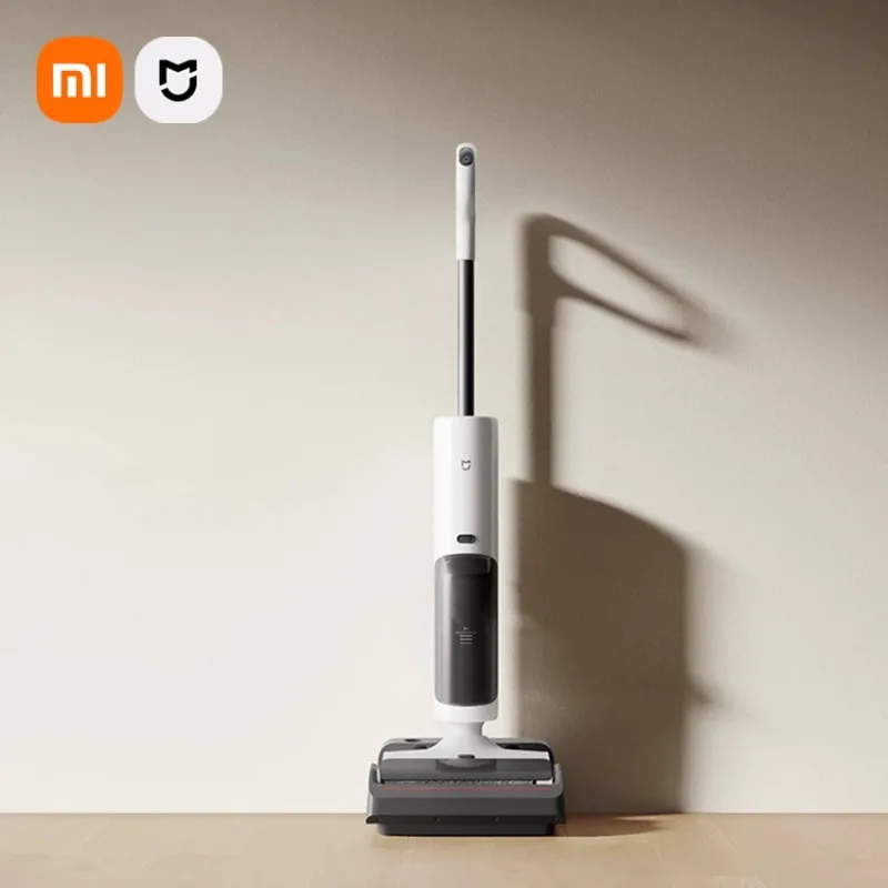 XIAOMI MIJIA 4C コードレス掃除機床乾湿両用アンチヘアラップ自動クリーンモップ
