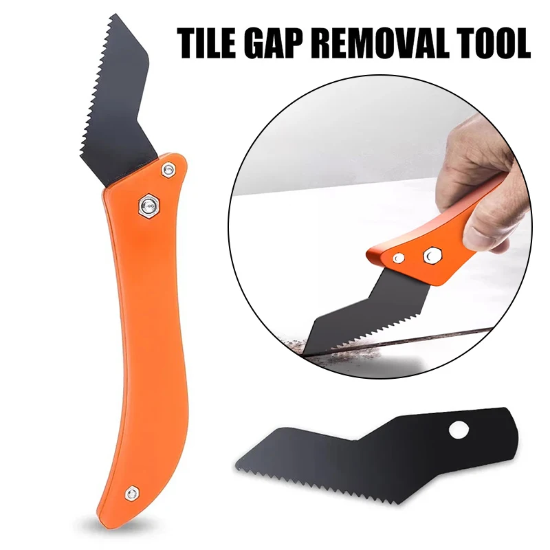 

Tungsten Carbide Knife Blade For Tile Gap Grout Cleaning Remover Detachable Floor Tiles Joint Cleaner Wallpaper Paint Scraper