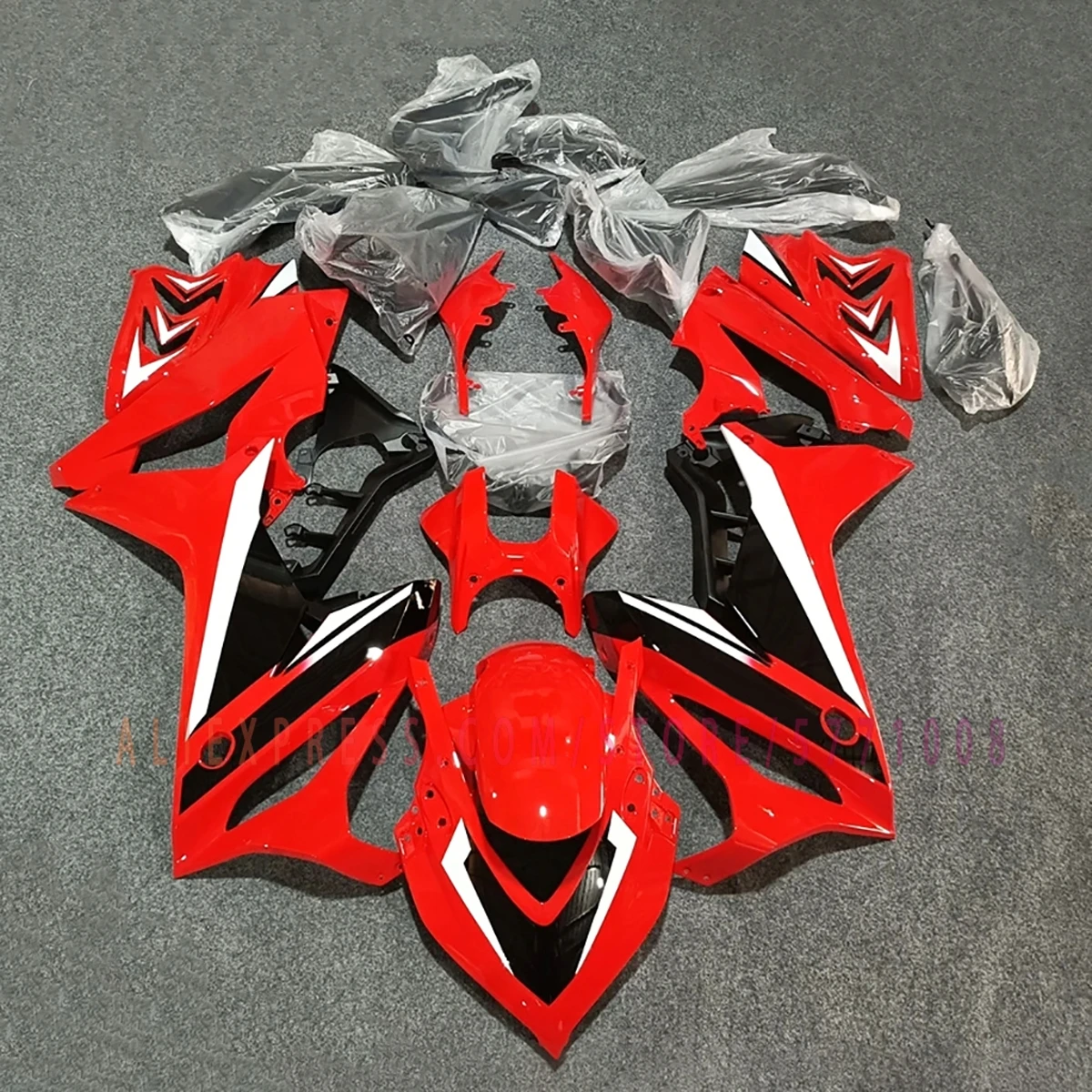 For CBR650R 2019 2020 Painted Fairing Kit Injection Molded ABS Motorcycle Fairings Bodywork Cowl Panels Custom Red Black