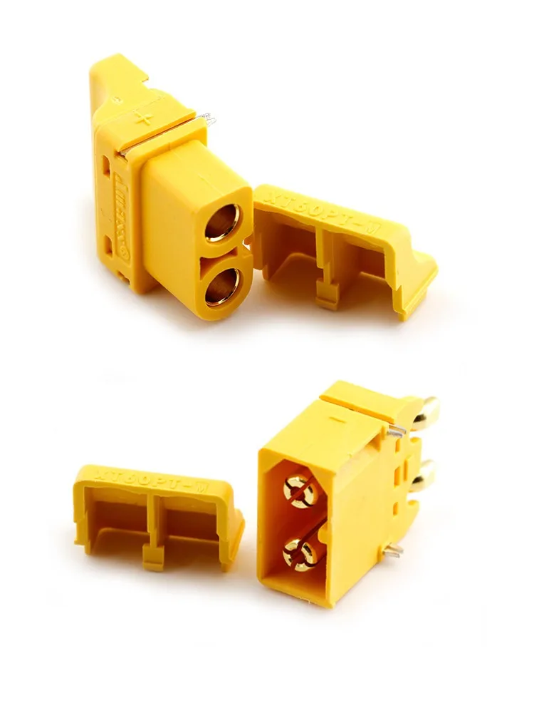 Amass Original XT60PT Connector Vertical PCB Mount Plug 30A DC For RC Lipo Battery