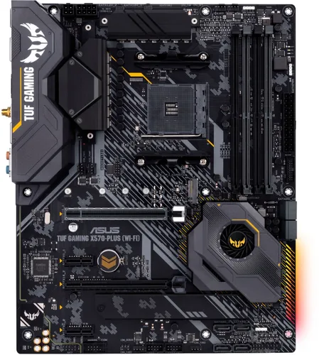 Imagen 2 del producto Placa base ASUS TUF GAMING X570-PLUS (WIFI) AMD X570 compatible con Ryzen 5600 3 4300G 5300GE cpu Socket AM4 128G 4×DDR4 M.2 ATX