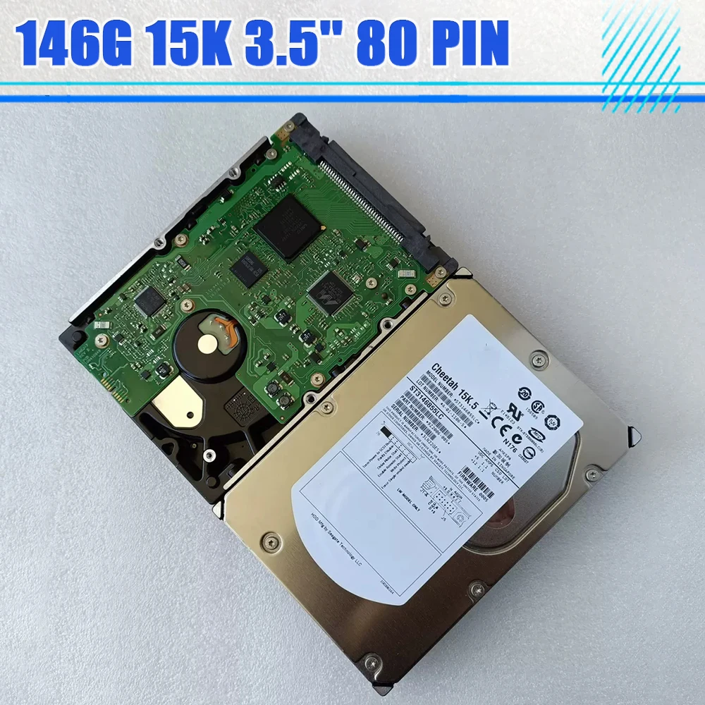 ST3146855LC HDD 146G 15K 3.5'' 80 PIN SCSI Server Hard Drive For Seagate