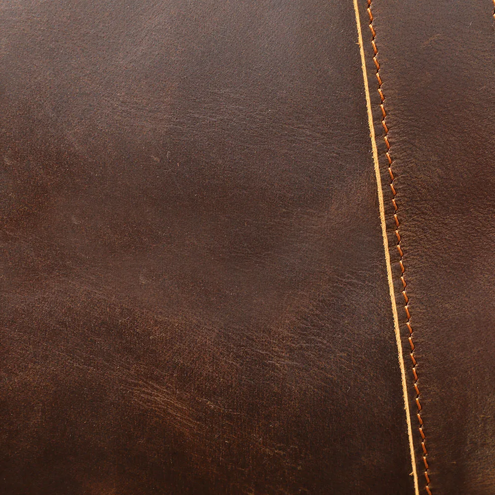 S.WORKER Premium Vollnarbenleder-Reisetasche Echtes Leder Vintage-Stil Große Handgepäcktasche – Detail 21