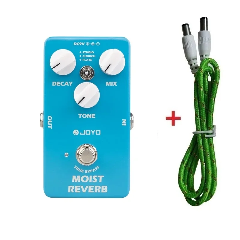 

JOYO JF-20 Moist Reverb Guitar Effect Pedal Studio/Church/Plate 3 Reverb Effects Digital Guitar Pedal True Bypass