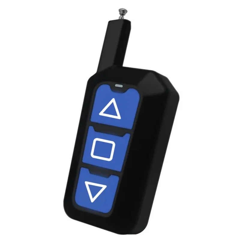 B24B Cloned 433Mhz Remote Control Oversized Buttons, Version 21 Cm Antenna, Long-Distance Design For Garage Door Operation