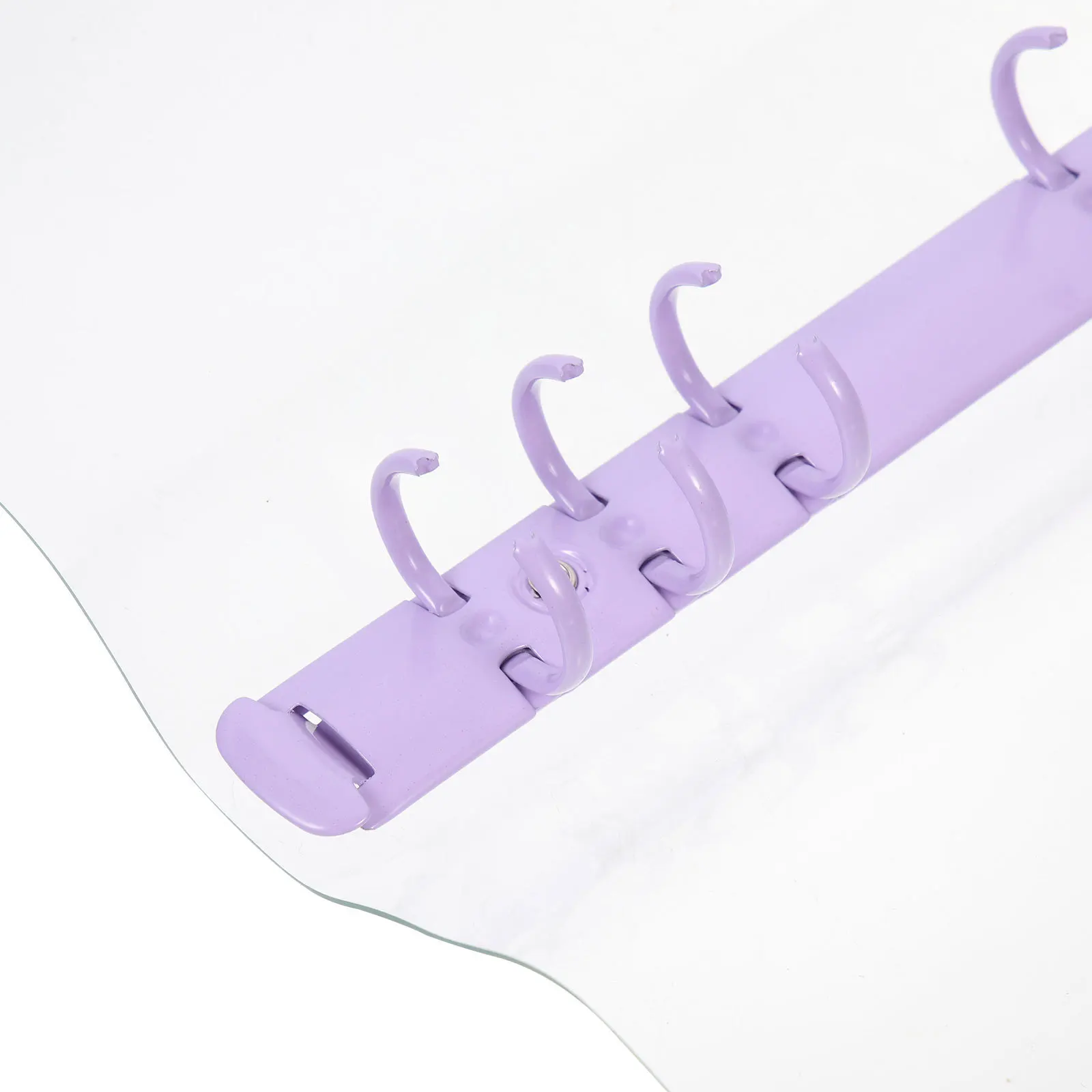 2 قطعة غطاء أوراق فضفاضة لمكتب المدرسة استخدام بولي كلوريد الفينيل دفتر قذيفة 6-حلقة الموثق سجل القصاصات غطاء مجلة الموثق مخطط قذيفة ملف