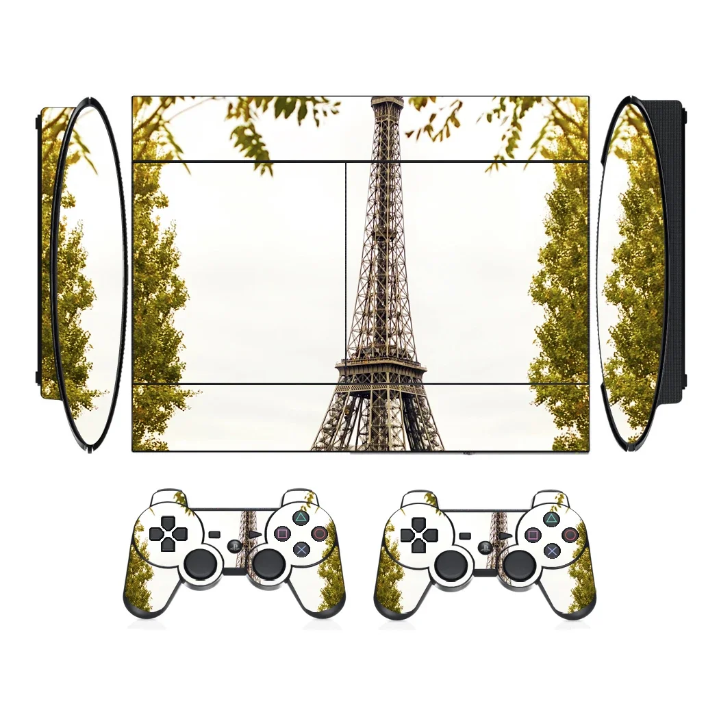Piękna sceneria 3304 winylowa naklejka ochronna na Sony PS3 Super Slim i 2 naklejki na kontroler