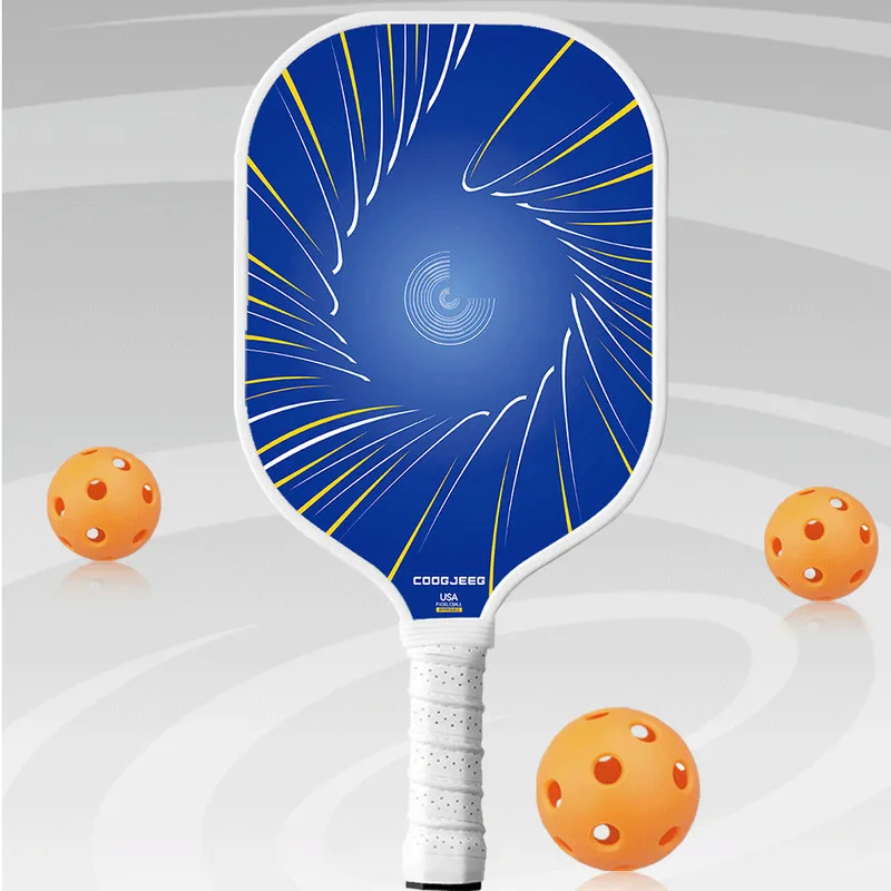 Palas de Pickleball de fibra de vidrio, raqueta de pico certificada por USAPA, juego de bolas de Pickleball