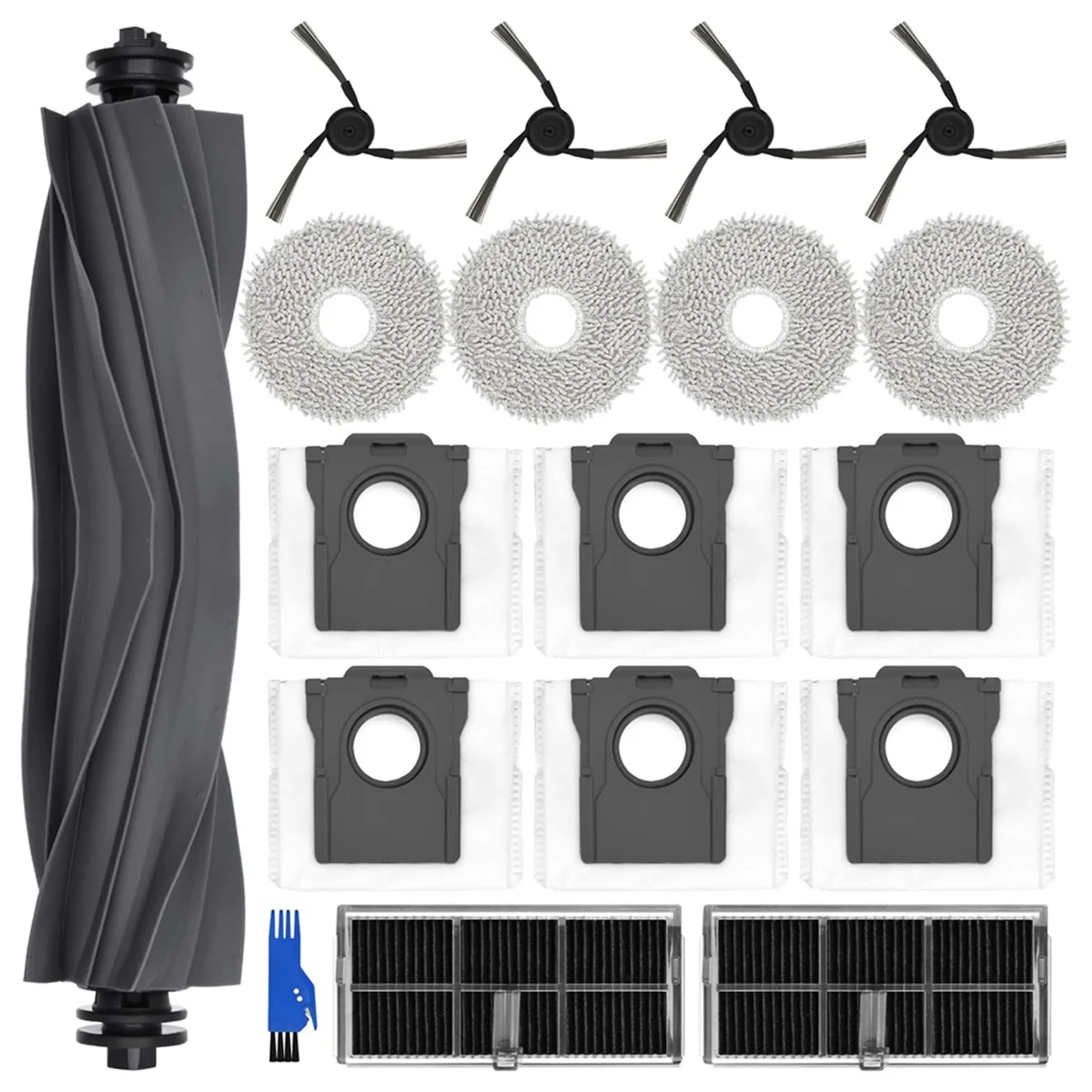 

For Dreame X40 Ultra Robot Vacuum Cleaner Main Side Brush Hepa Filter Mop Cloth Dust Bags Accessories