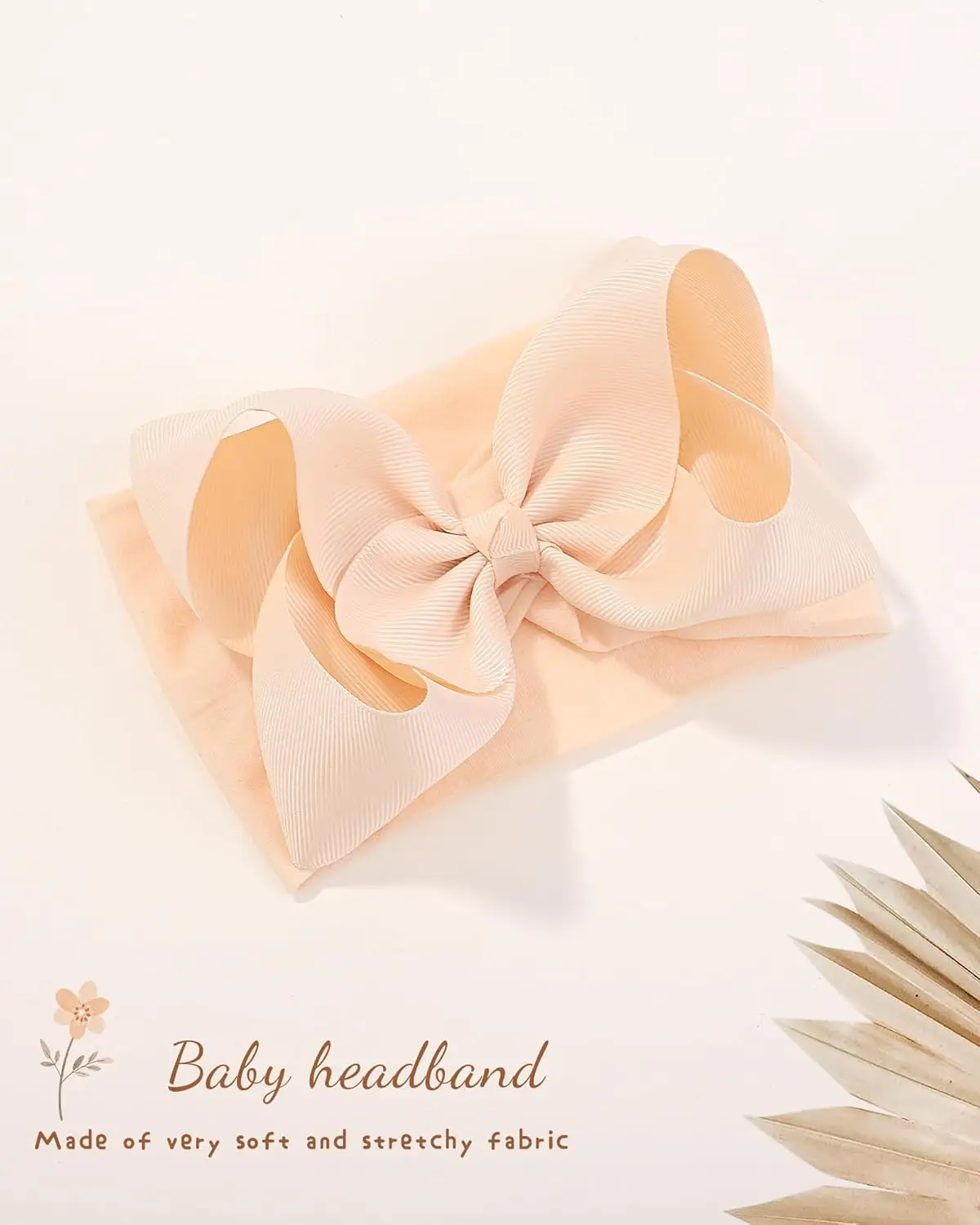 20 pezzi neonate fiocchi fasce fasce per capelli in nylon fiocco in nastro accessori elastici per capelli per neonati neonati bambini piccoli e