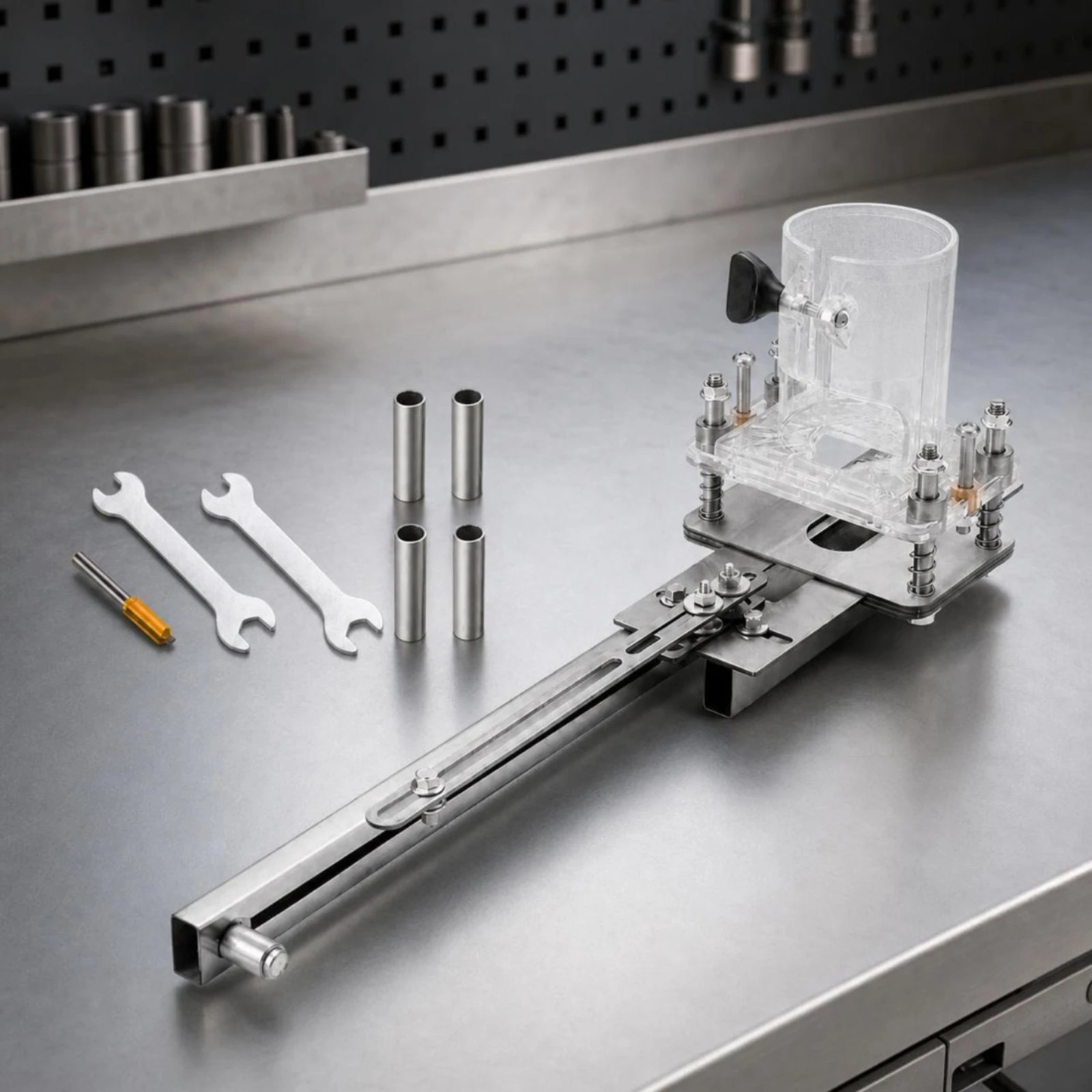 Wood-Routing Slotting Jig Adju - Furniture And Woodworking ulasan dan harga