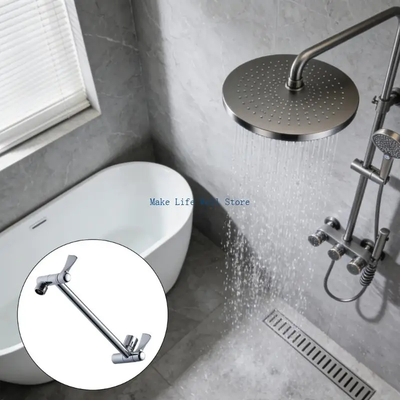  Tool Complimentary Shower Extension Arm Standard Metal Mixture Modifiable Plan