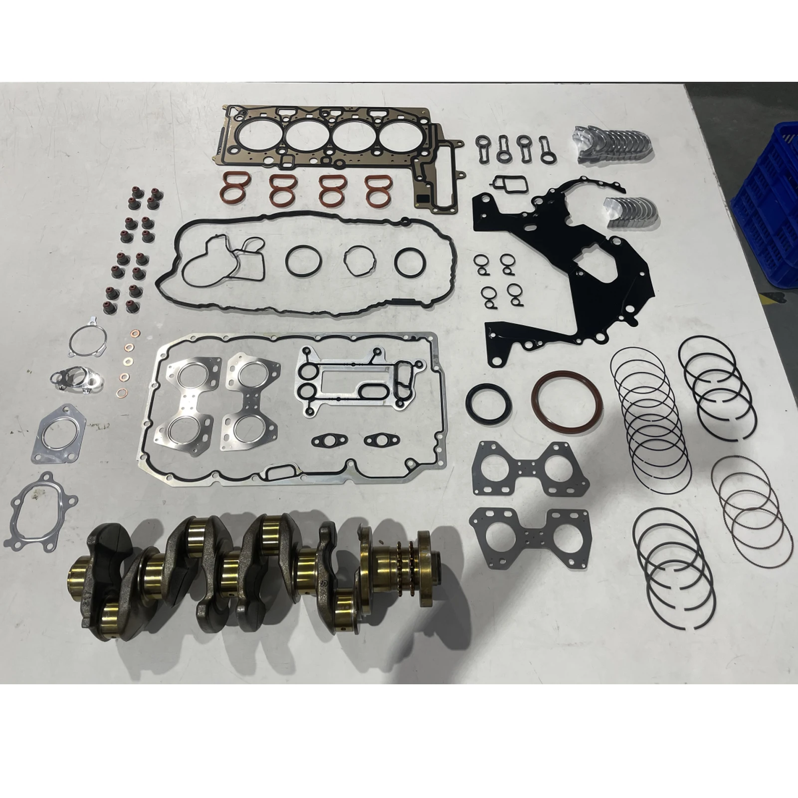 Engine Rebuild Kit Crankshaft Main Bearing Piston Ring Fit 2.0 L Diesel N47 For BMW X1 X3 116d 118d 120d 316d 420d 2.0L N47D20D
