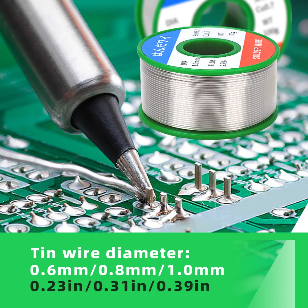 High Purity Lead-free Environmentally Friendly Solder Wire Sn99.3Cu0.7 No-clean Tin Wire Low Melting Point Rosin Core