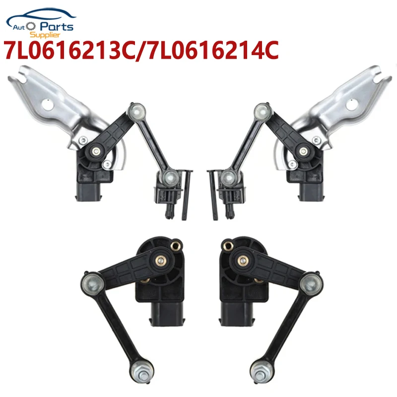 Yeni 7L0616214C 7L0616213C 7L0616571D Volkswagen Touareg 7L Audi için ön hava süspansiyon yükseklik seviyesi sensörü araba oto 7L0616213D