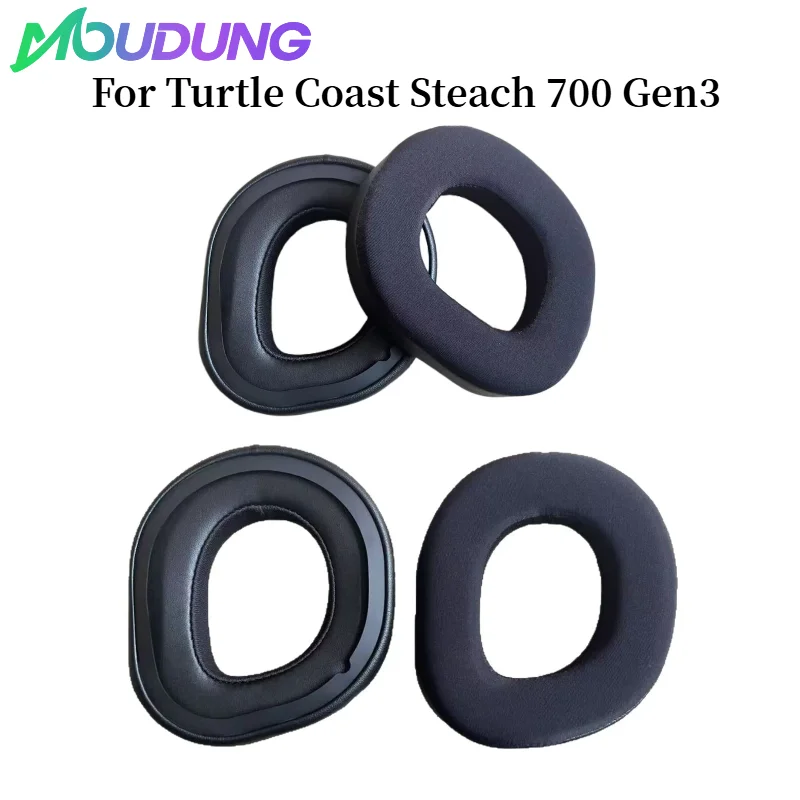 

1 Pair Replacement Foam Ice silk cloth Ear Pads Pillow Cushion Cover For Turtle Coast Steach 700 Gen3 Headphone repair parts