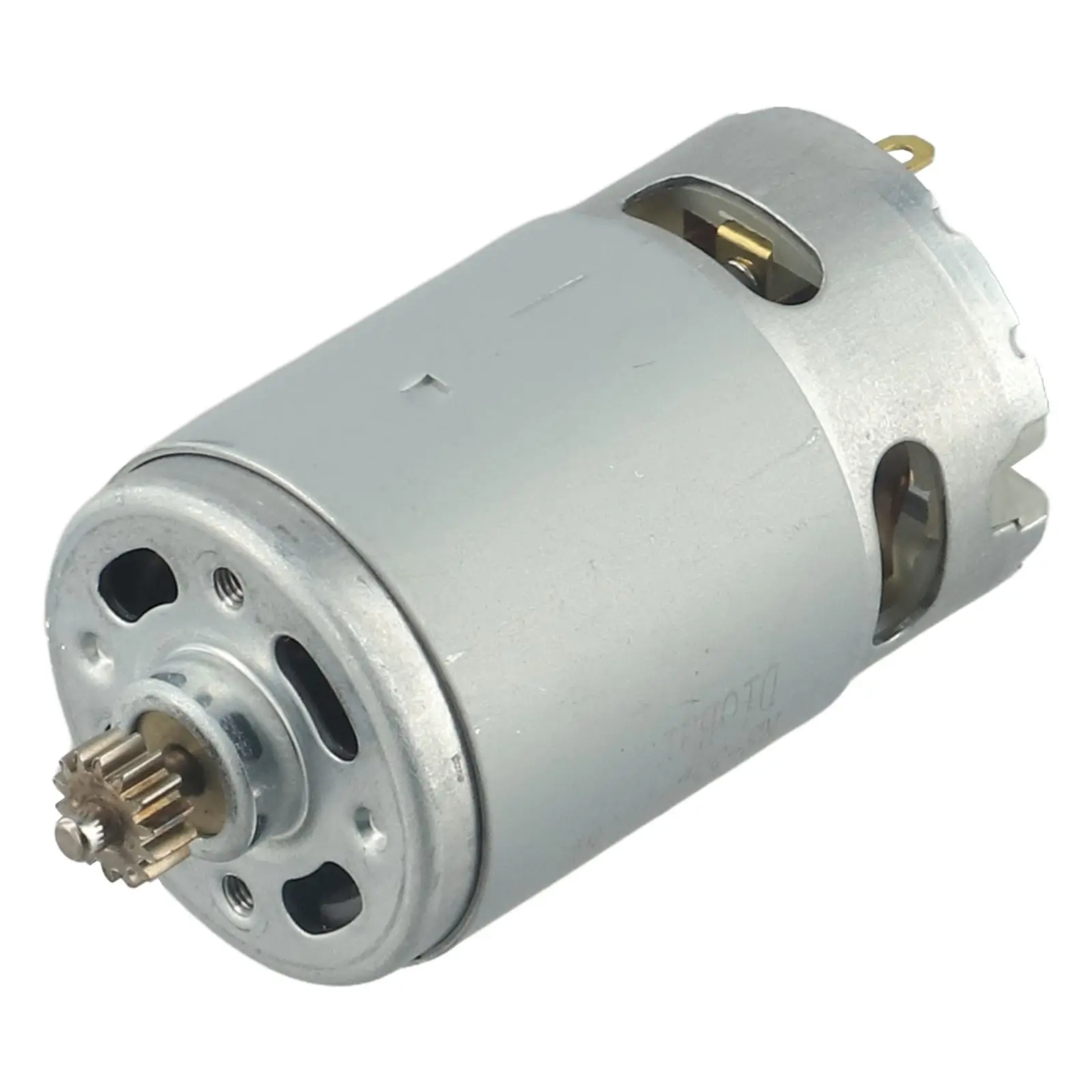 

For DIY Projects Electric Cordless Drill Motor Replacement DC Motor Metal Material Stable Characteristics Easy To Use