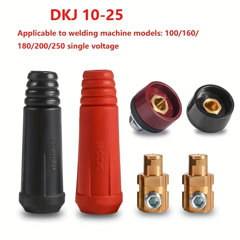 

Кабель сварочного аппарата, быстрый разъем DKJ10-25, розетка, быстроразъемное соединение для сварщика, автомобильные детали