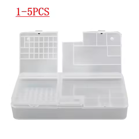 Box, Electronic Components, Transparent Plastic Storage, Small Screw Accessories, Tool Classification Grid