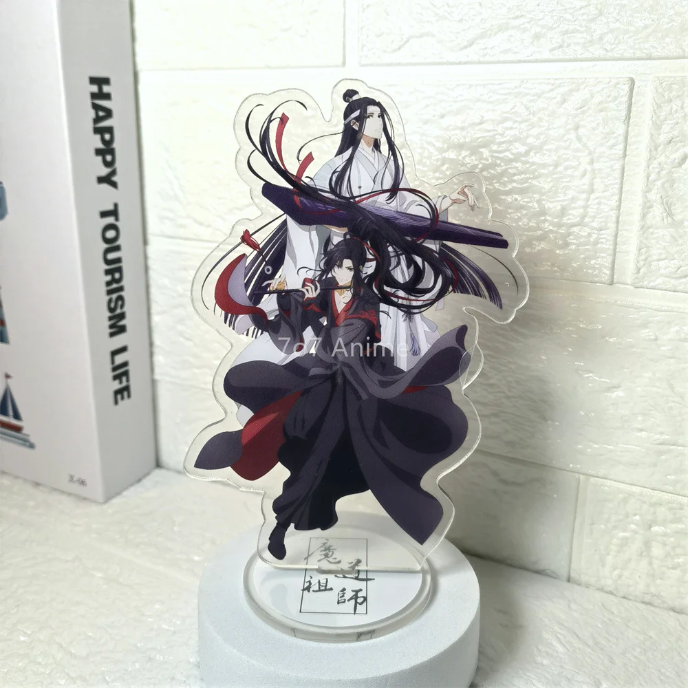 O fundador do diabolismo grandmaster do cultivo demoníaco figuras de anime lan wang ji wei wu xian suporte acrílico modelo fãs presentes