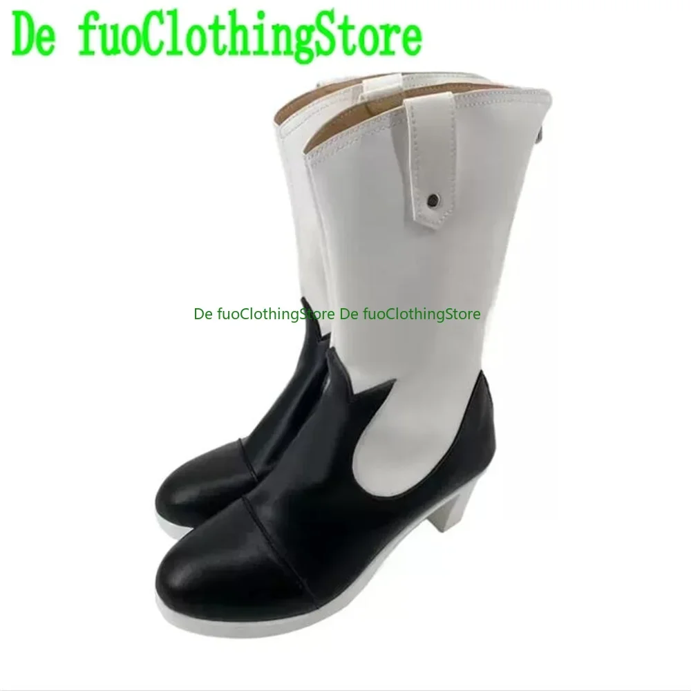 

DefuoClothing Ciel Phantomhive Black Butler Cosplay Shoes Boots Game Anime Party Halloween Chritmas DefuoClothing Shoes Store