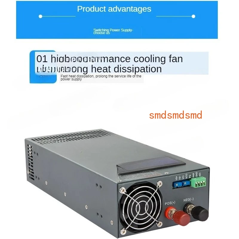 2000W Power Supply 150A 30A 40A 50A 60A 70A 100A 120A 12V 24V 36V 48V 60V 80v 110V  CC/CV Adjustable 2000w Display 0-10V Extra
